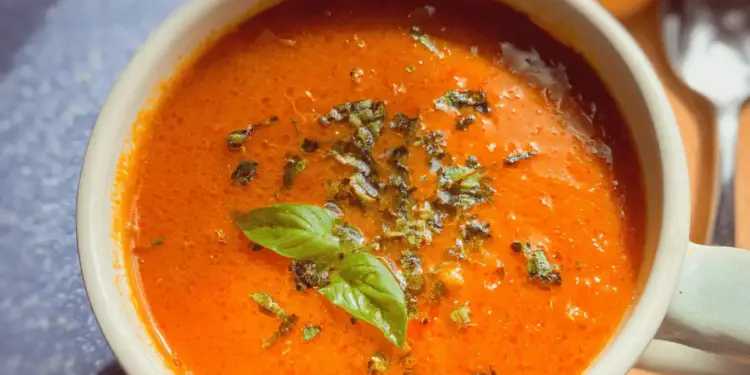 roasted tomato basil soup