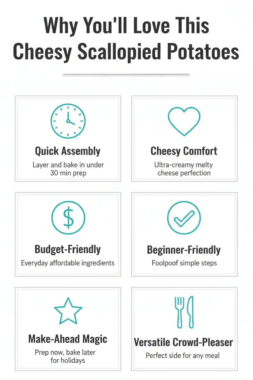 Why you'll love cheesy scalloped potatoes