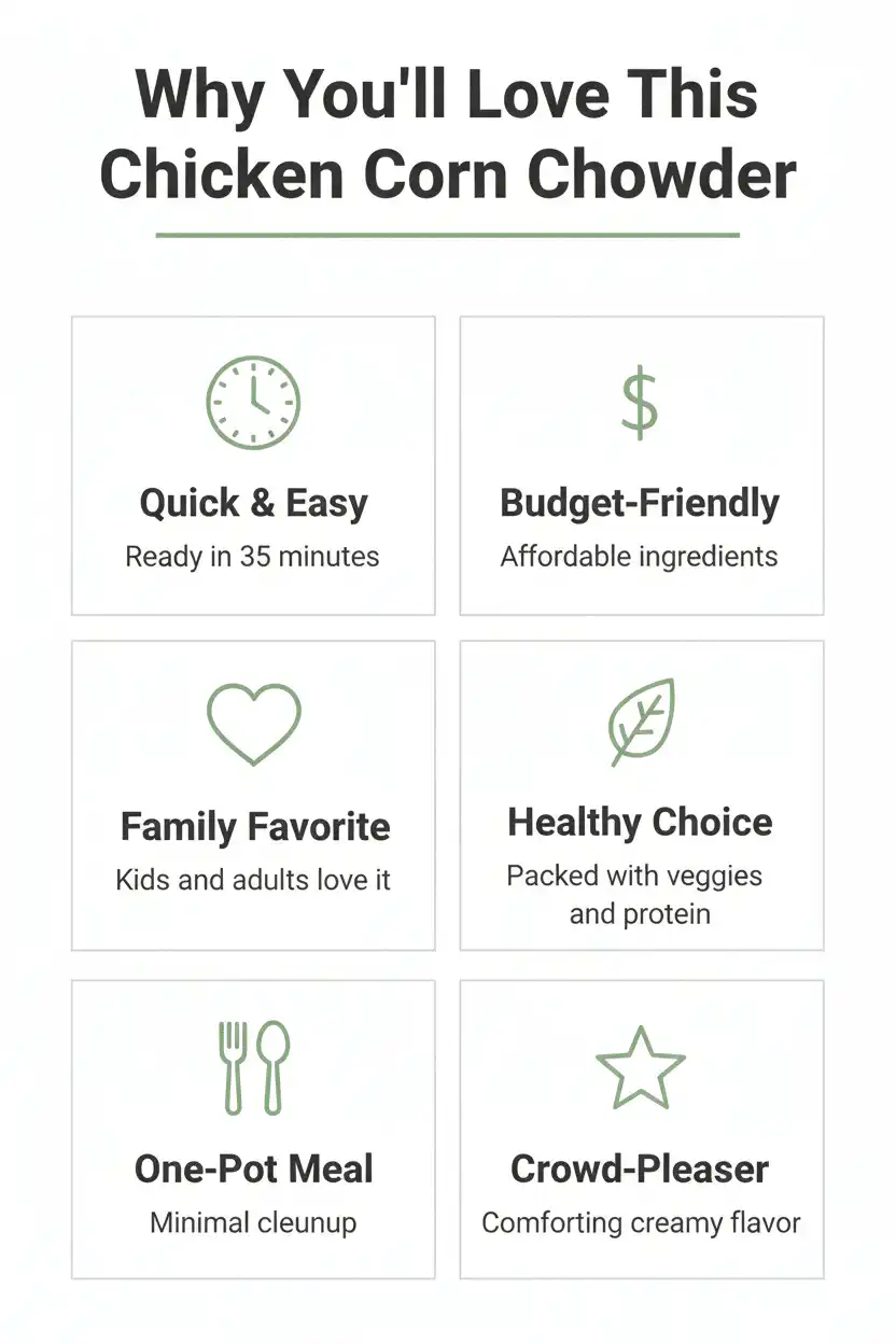 Why you'll love chicken corn chowder