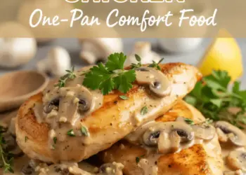 creamy mushroom chicken