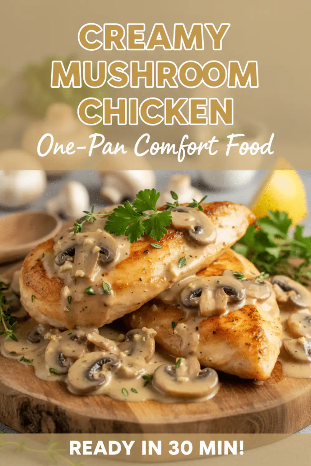 Creamy Mushroom Chicken