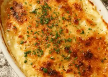 roasted garlic au gratin