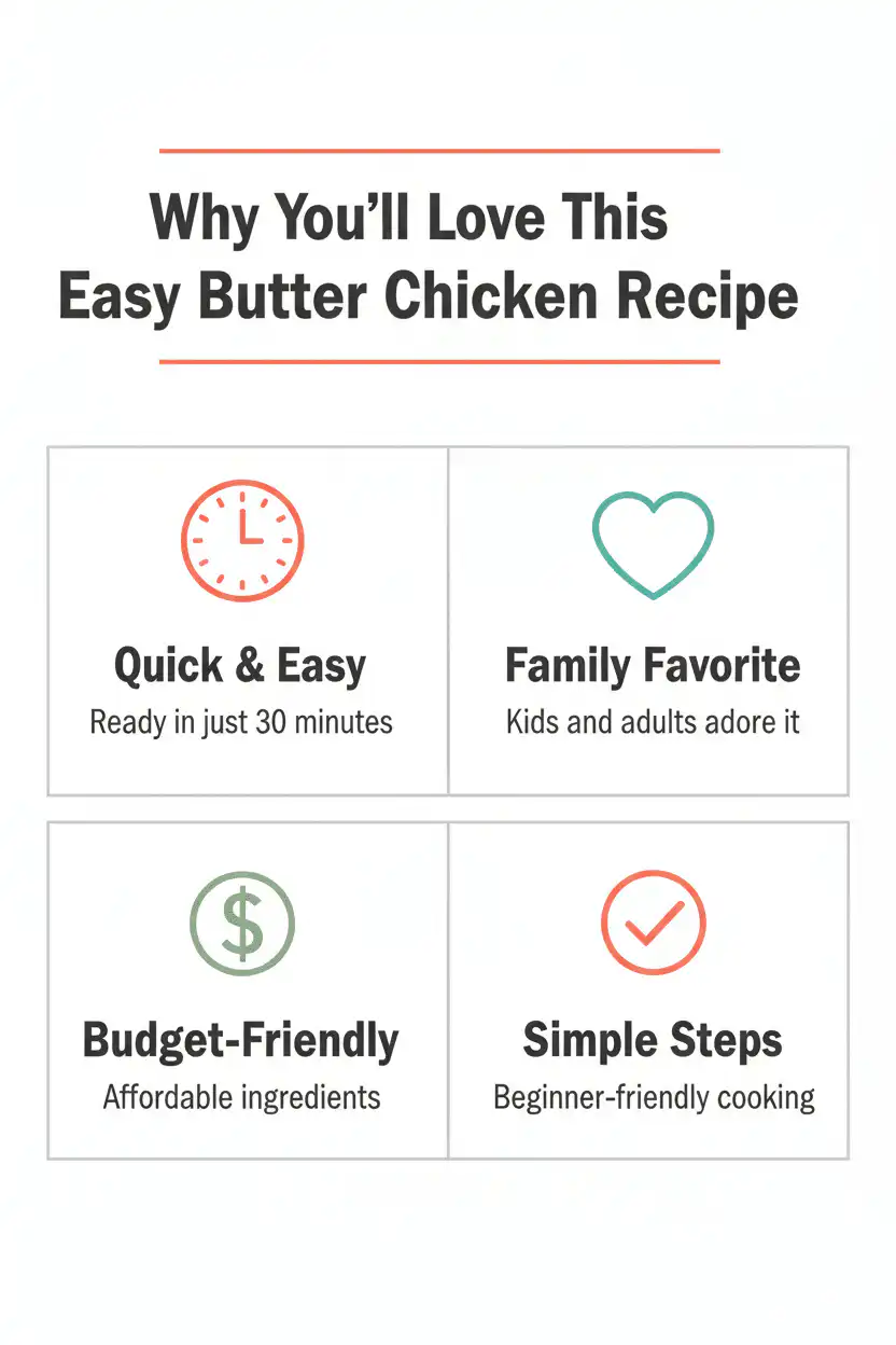 Why you'll love easy butter chicken recipe