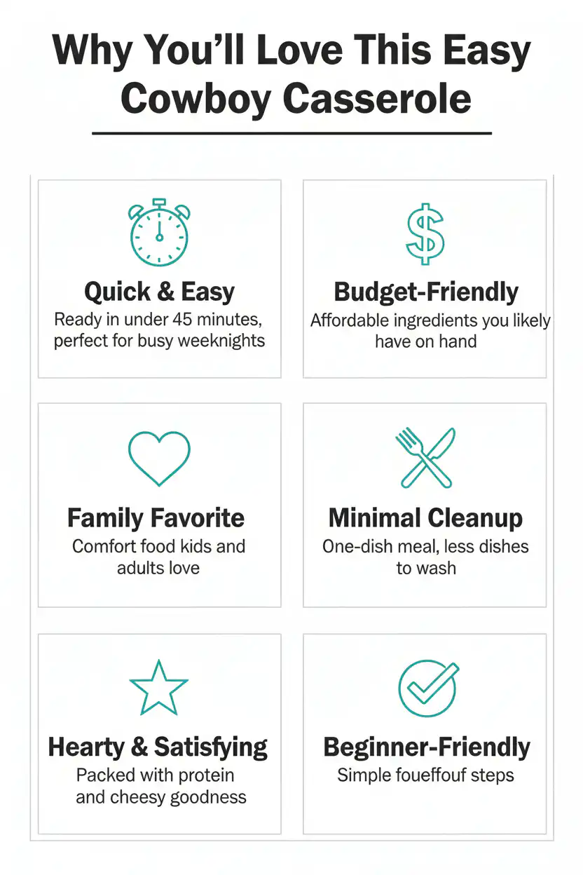 Why you'll love easy cowboy casserole