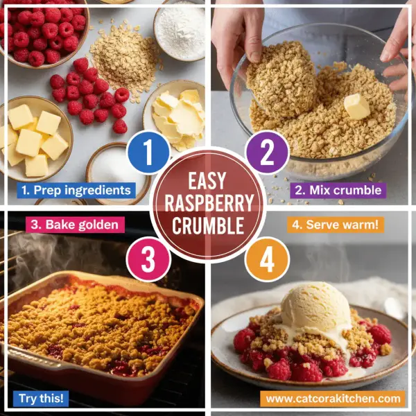 card recipe ingredients and instructions easy raspberry crumble