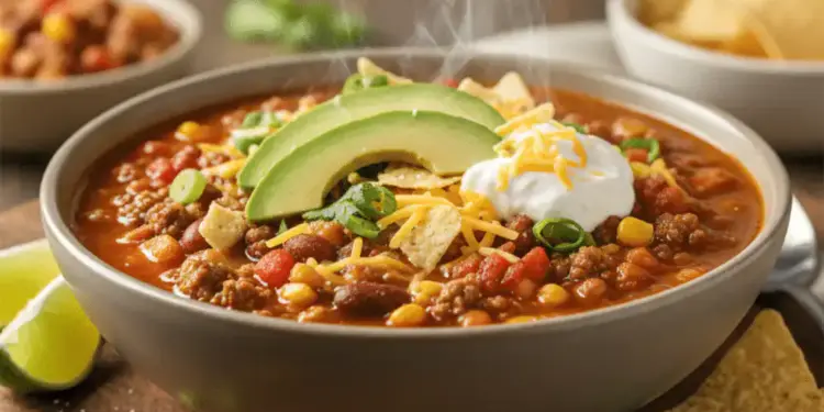 easy taco soup recipe