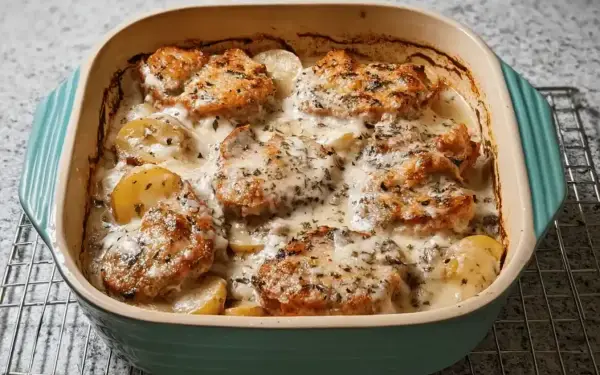 pork chop potato casserole