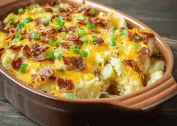 loaded baked potato casserole