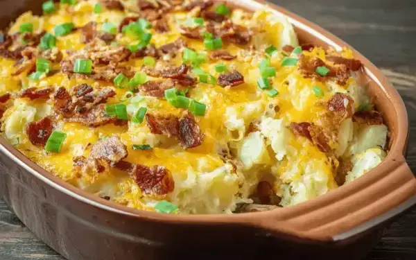 loaded baked potato casserole