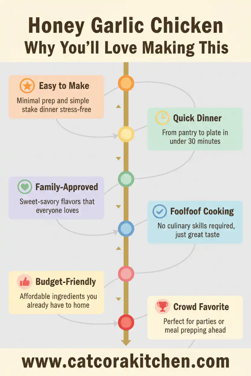 Why you'll love honey garlic chicken