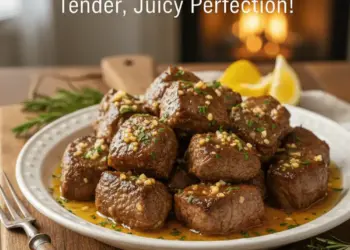 slow cooker garlic butter beef