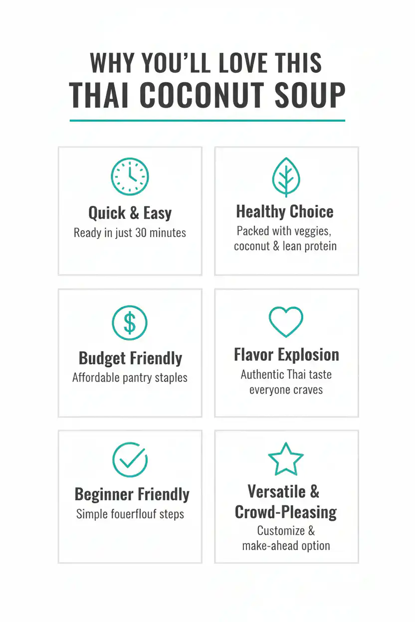 Why you'll love Thai Coconut Soup