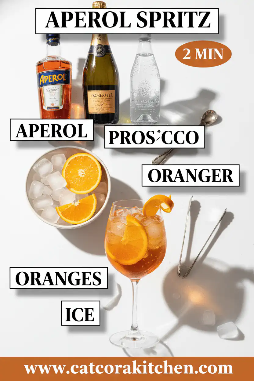 Aperol Spritz ingredients