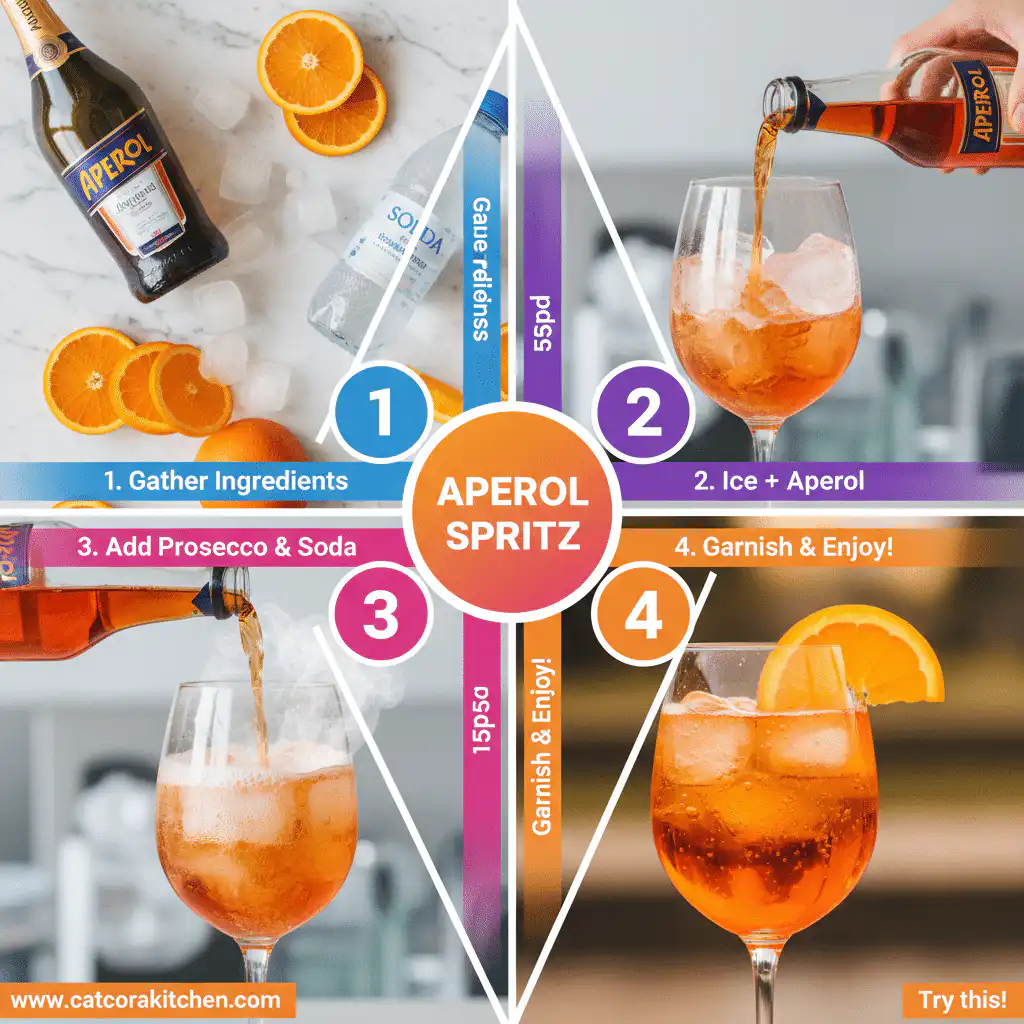card recipe ingredients and instructions Aperol Spritz recipe