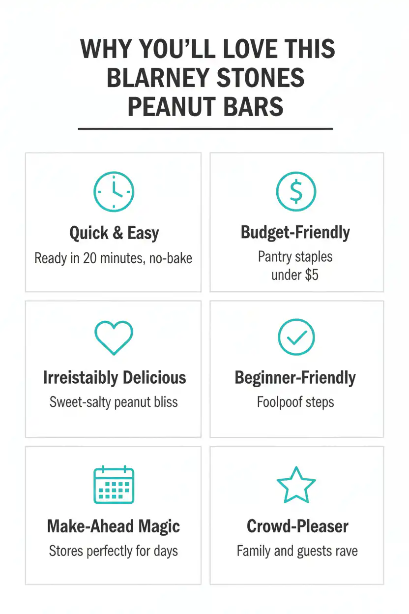 Why you'll love Blarney Stones peanut bars