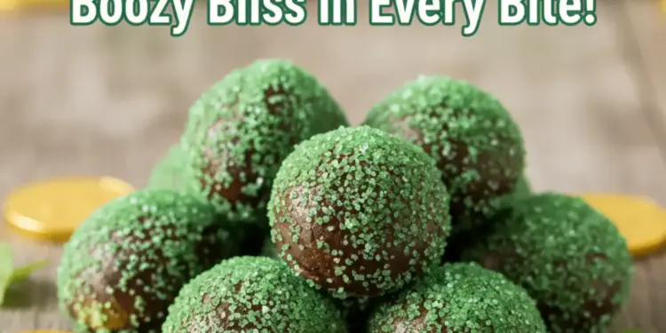Drunken Leprechaun Balls chocolate