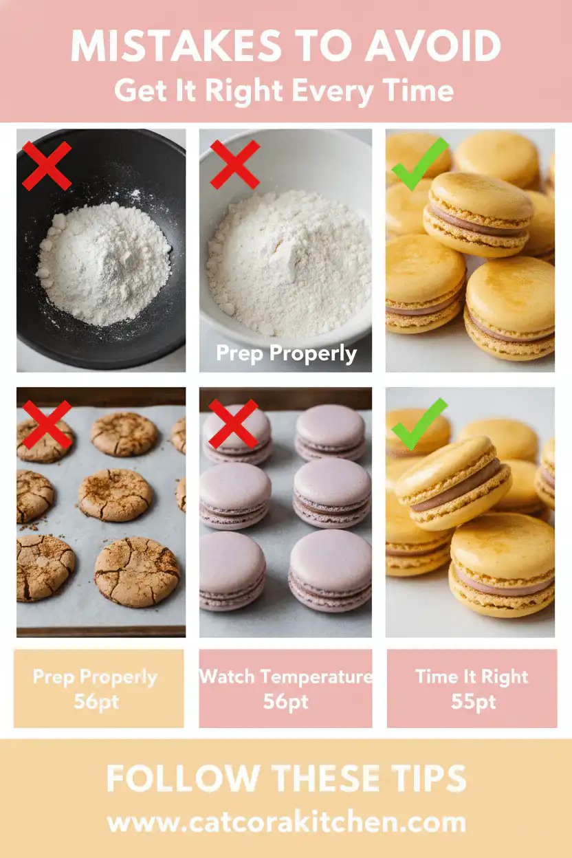French macarons for beginners common mistakes