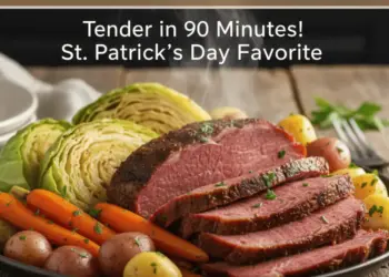 Instant Pot corned beef and cabbage