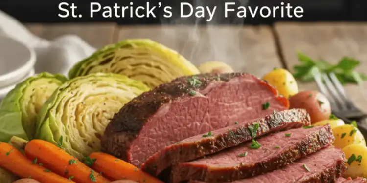 Instant Pot corned beef and cabbage