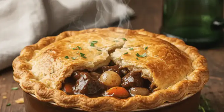 Irish Pub Guinness Beef Pie
