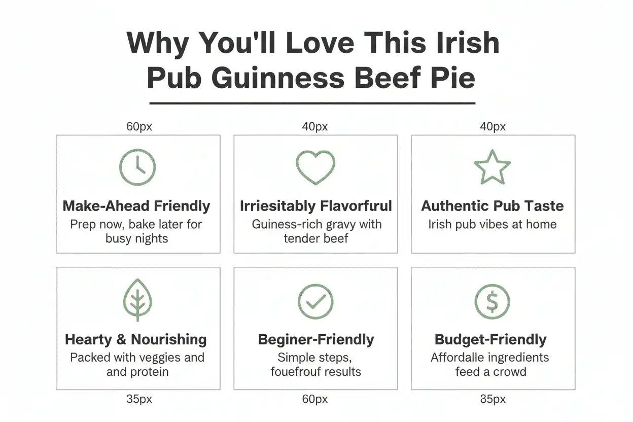 Why you'll love Irish Pub Guinness Beef Pie