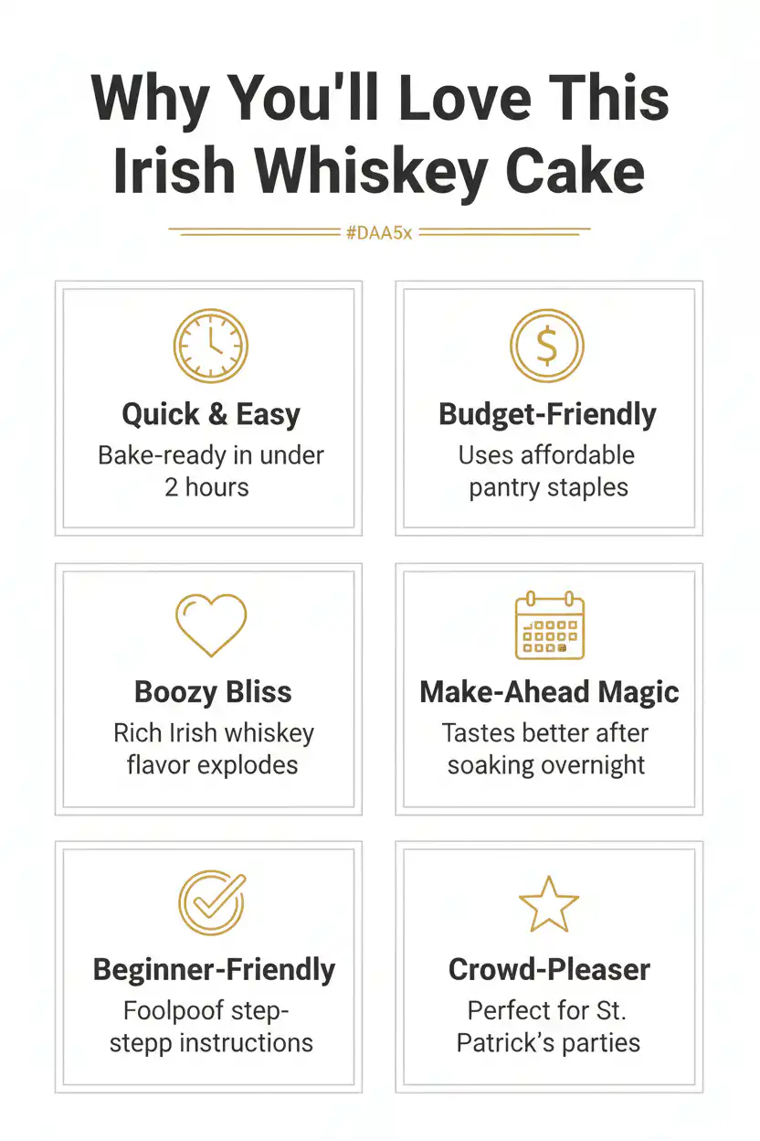 Why you'll love Irish Whiskey Cake