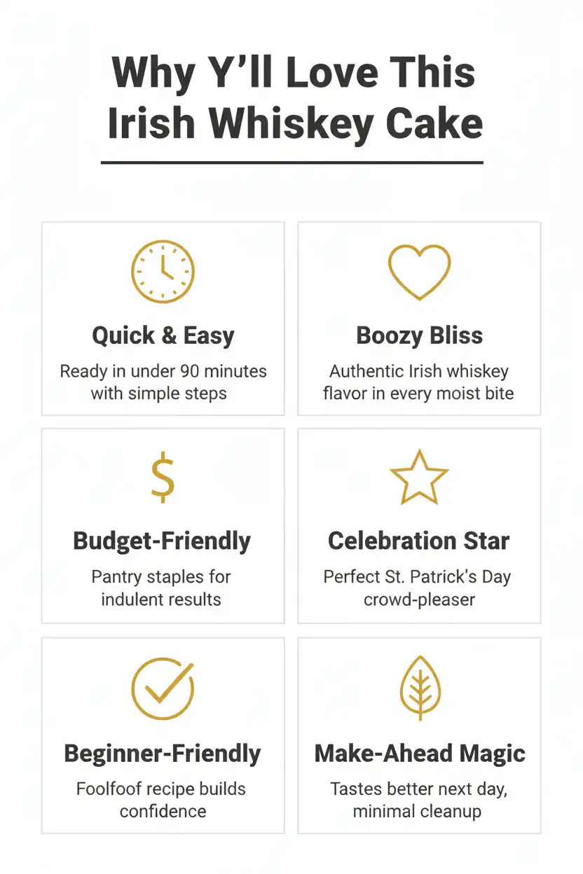 Why you'll love Irish Whiskey Cake