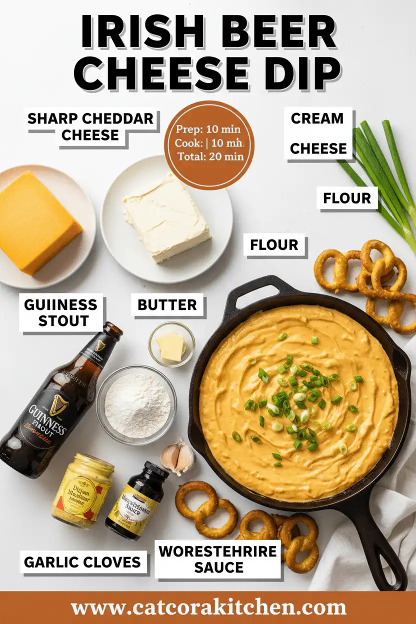 Irish beer cheese dip ingredients