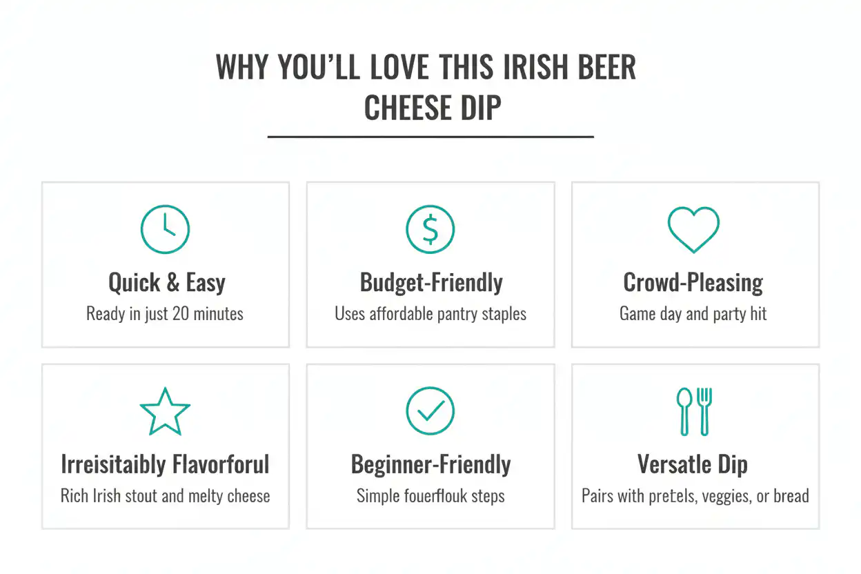 Why you'll love Irish beer cheese dip