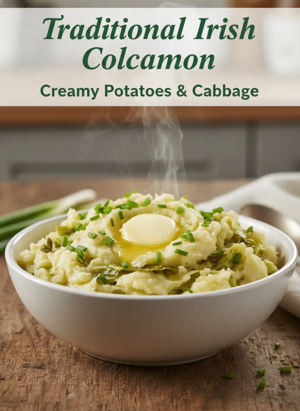 Irish Colcannon Potatoes and Cabbage – Creamy & Buttery