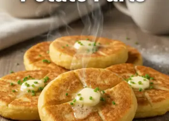 Irish potato farls classic breakfast