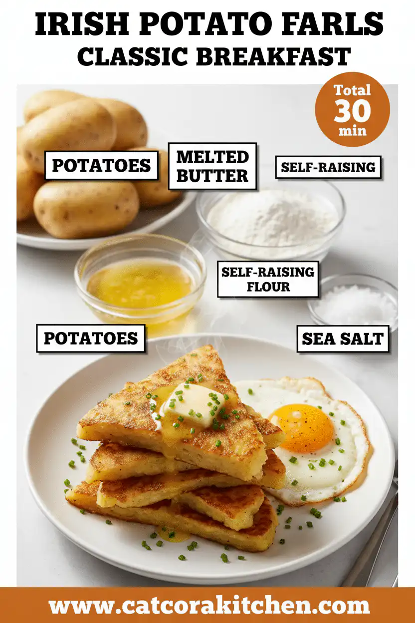 Irish potato farls ingredients