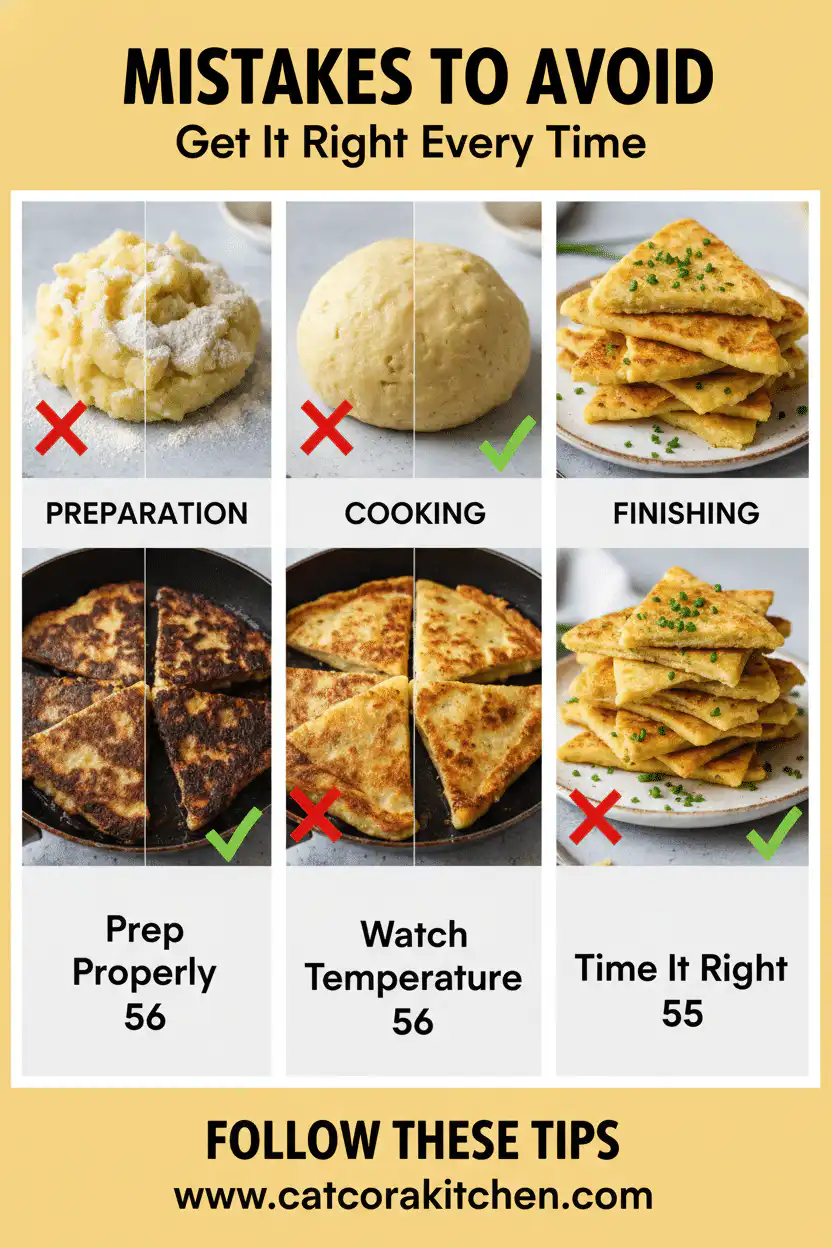 Irish potato farls common mistakes