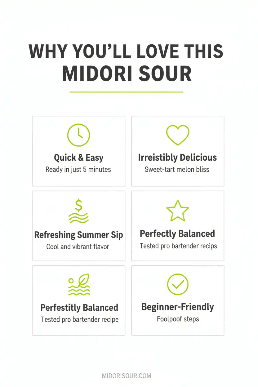 Why you'll love Midori sour