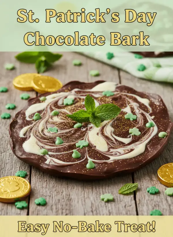 St. Patrick's Day Chocolate Bark