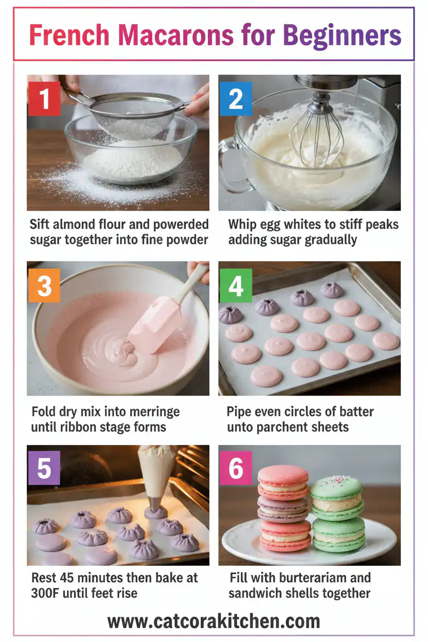 French macarons for beginners How to Make 