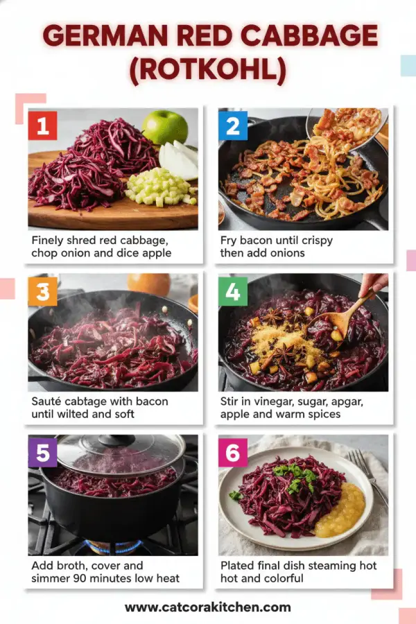 German red cabbage How to Make