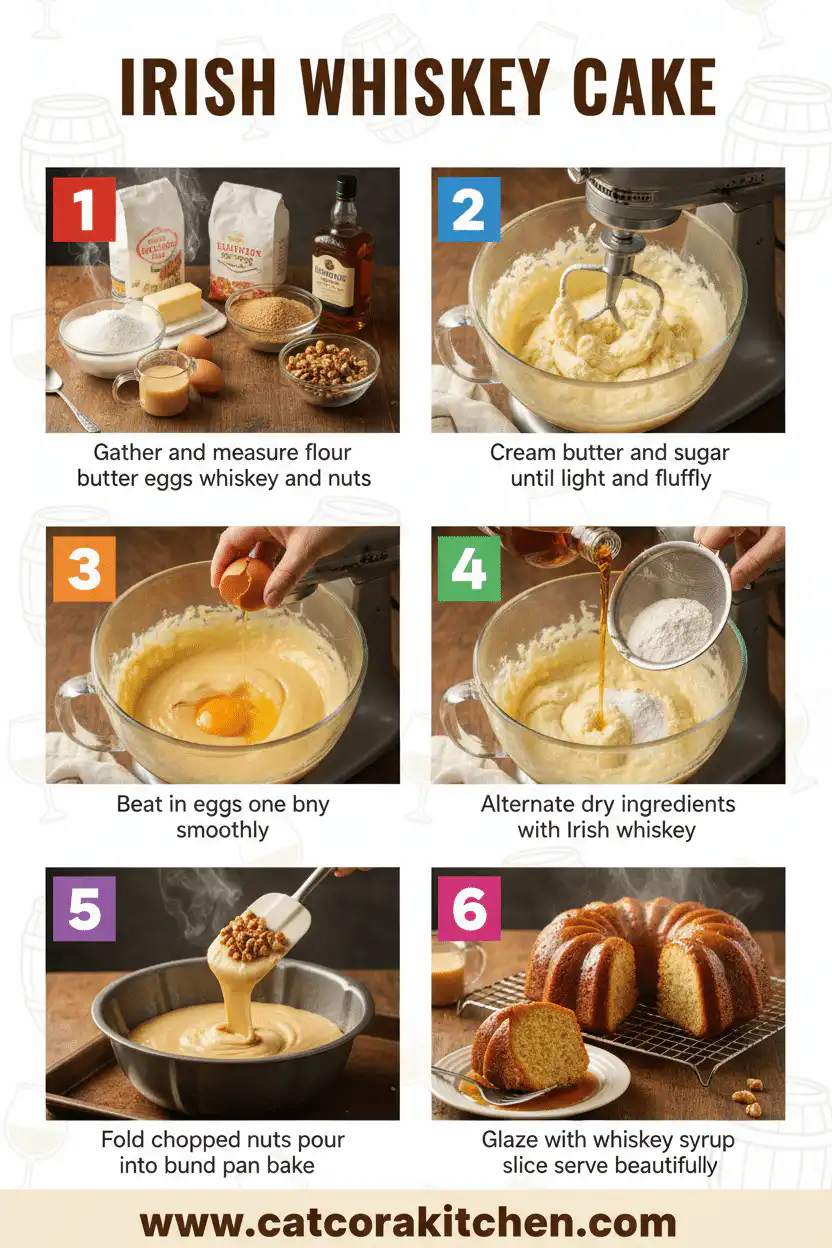 Irish Whiskey Cake How to Make 