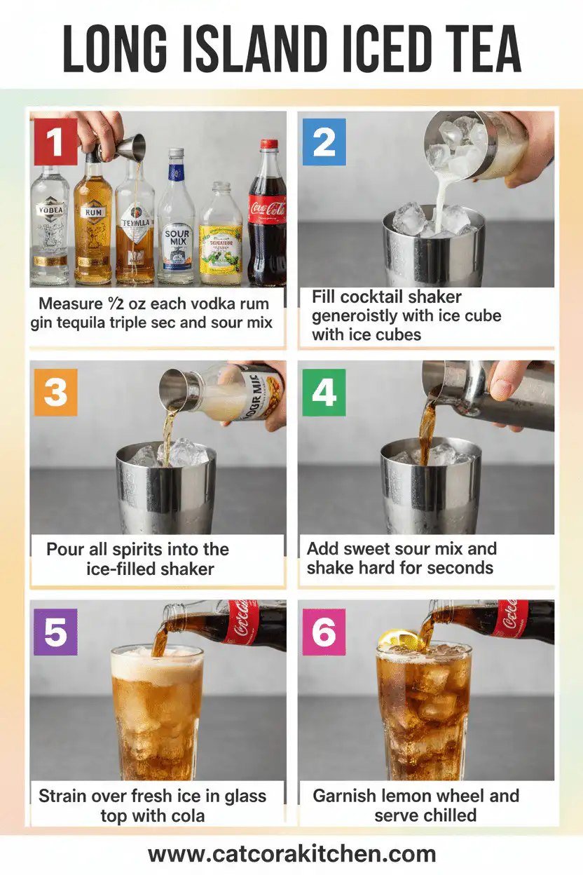 Long Ireland iced tea How to Make 