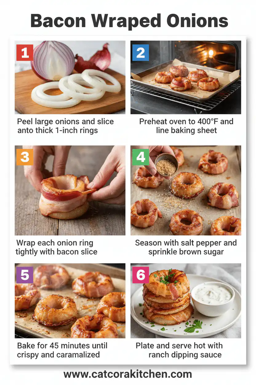 Bacon Wrapped Onions How to Make 