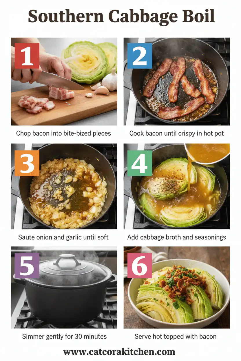 Cabbage boil how to make