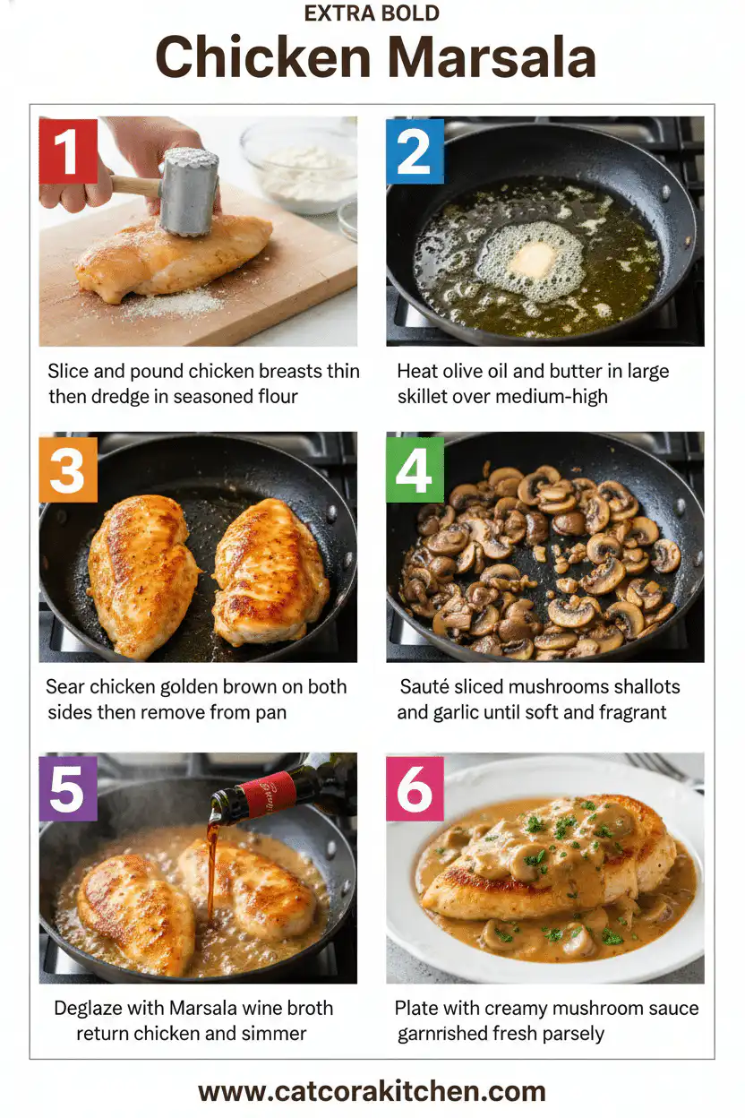 Chicken Marsala How to Make
