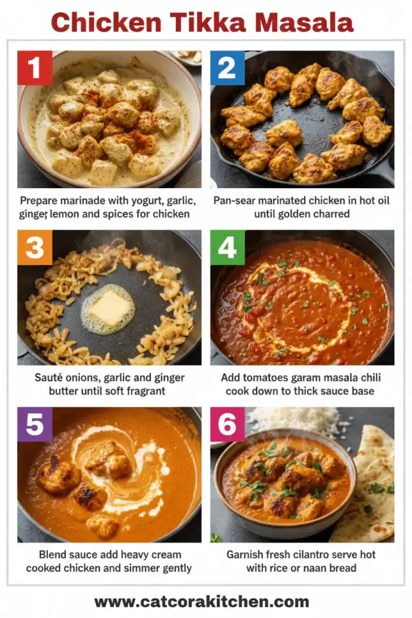 Chicken tikka masala how to make