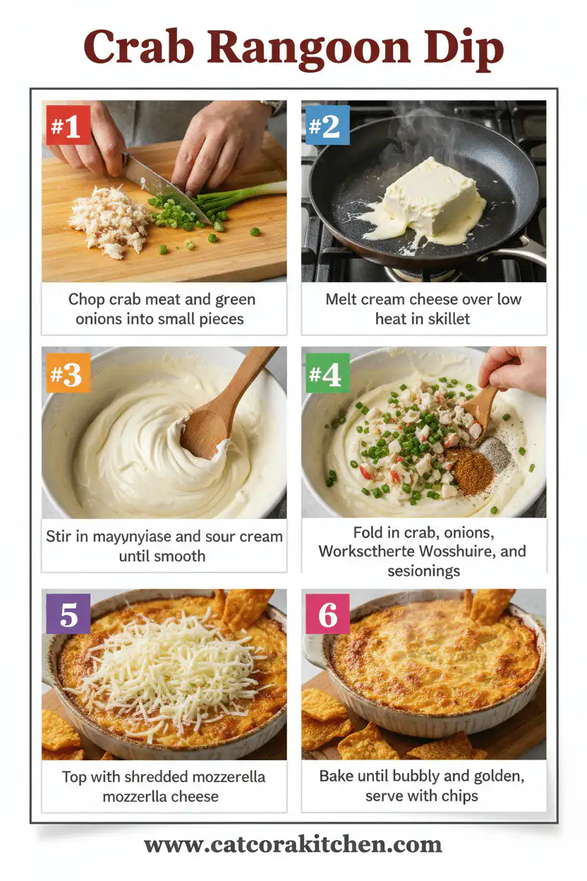 Crab rangoon dip How to Make 