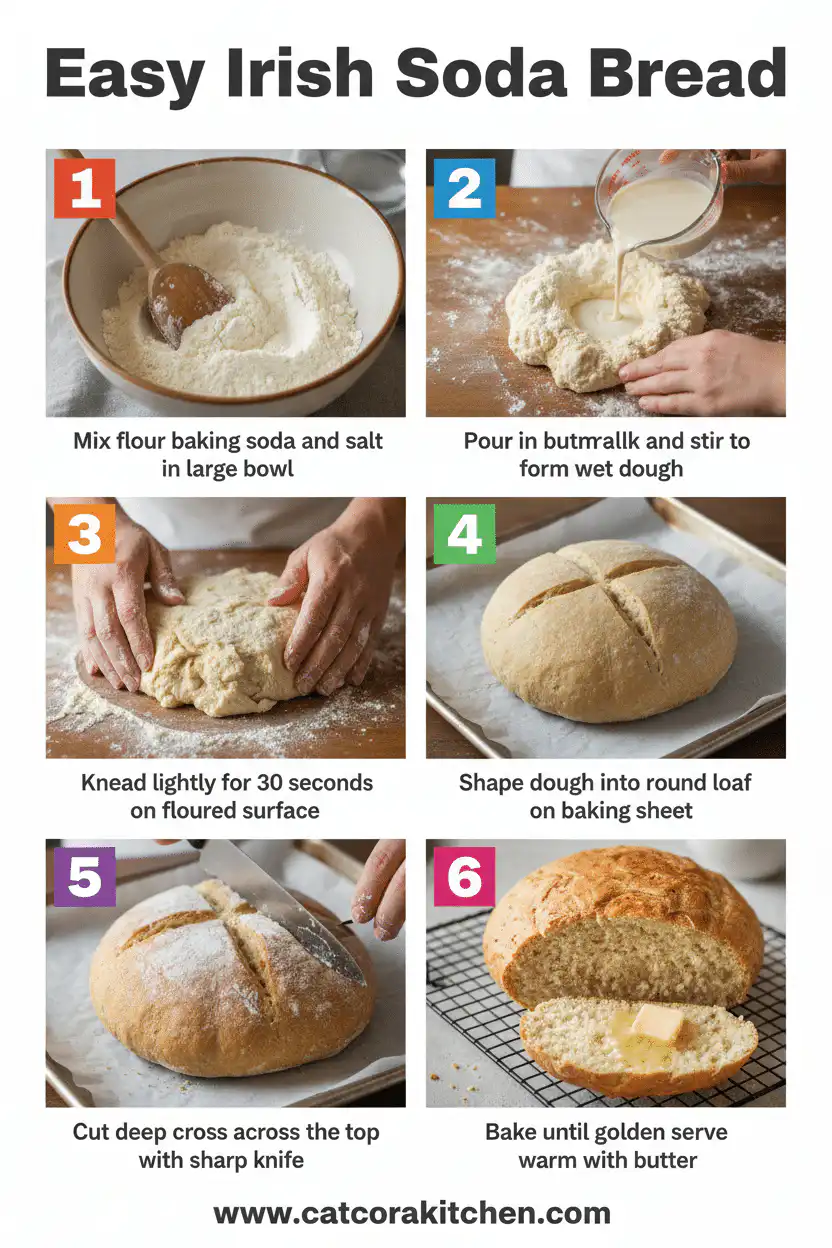 Easy Irish soda bread how to make