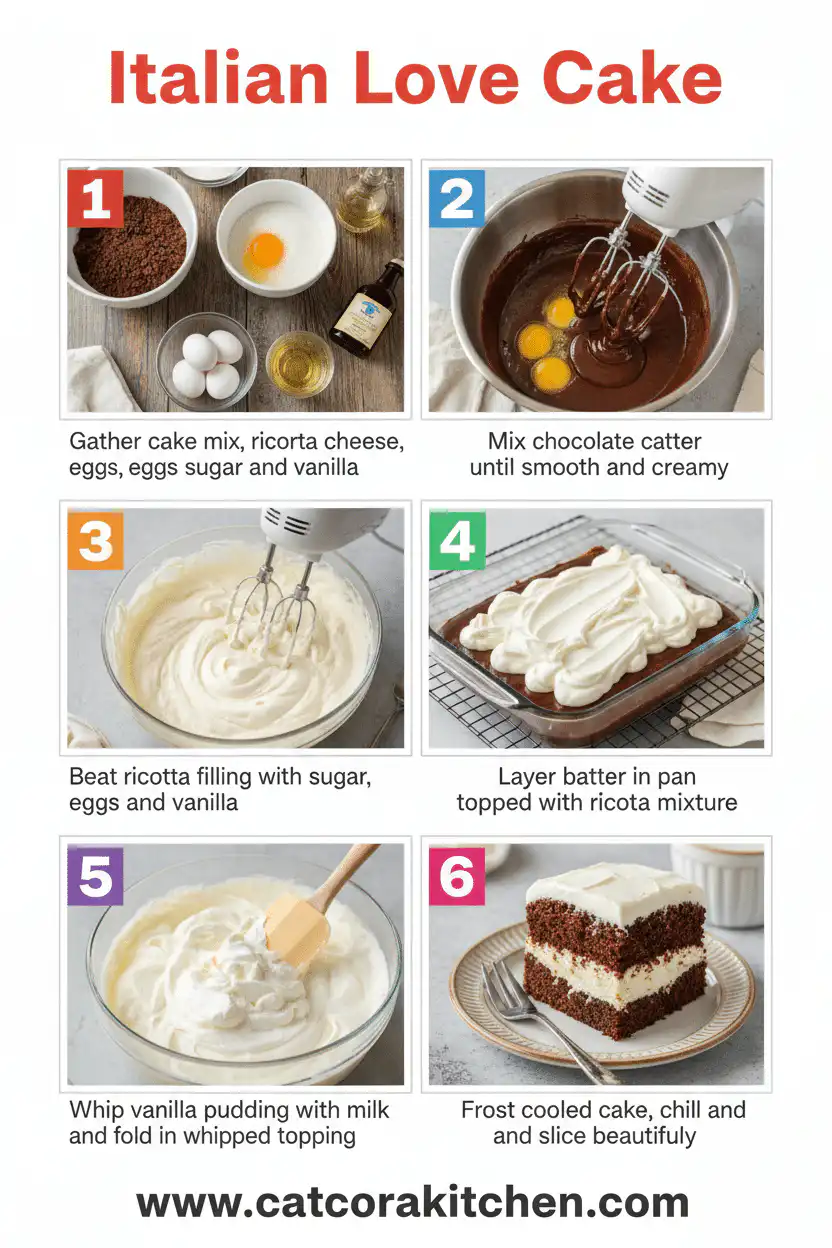 Italian love cake How to Make 