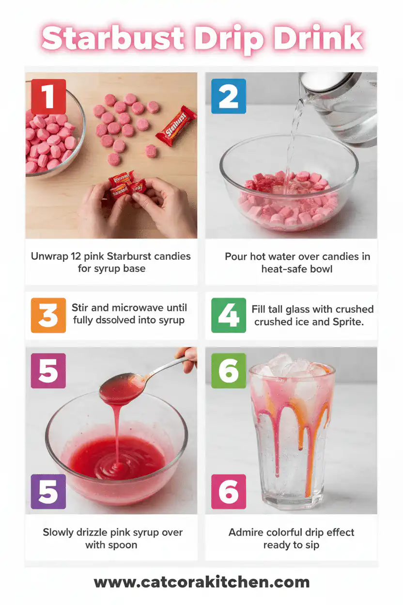 Starburst drip drink How to Make 