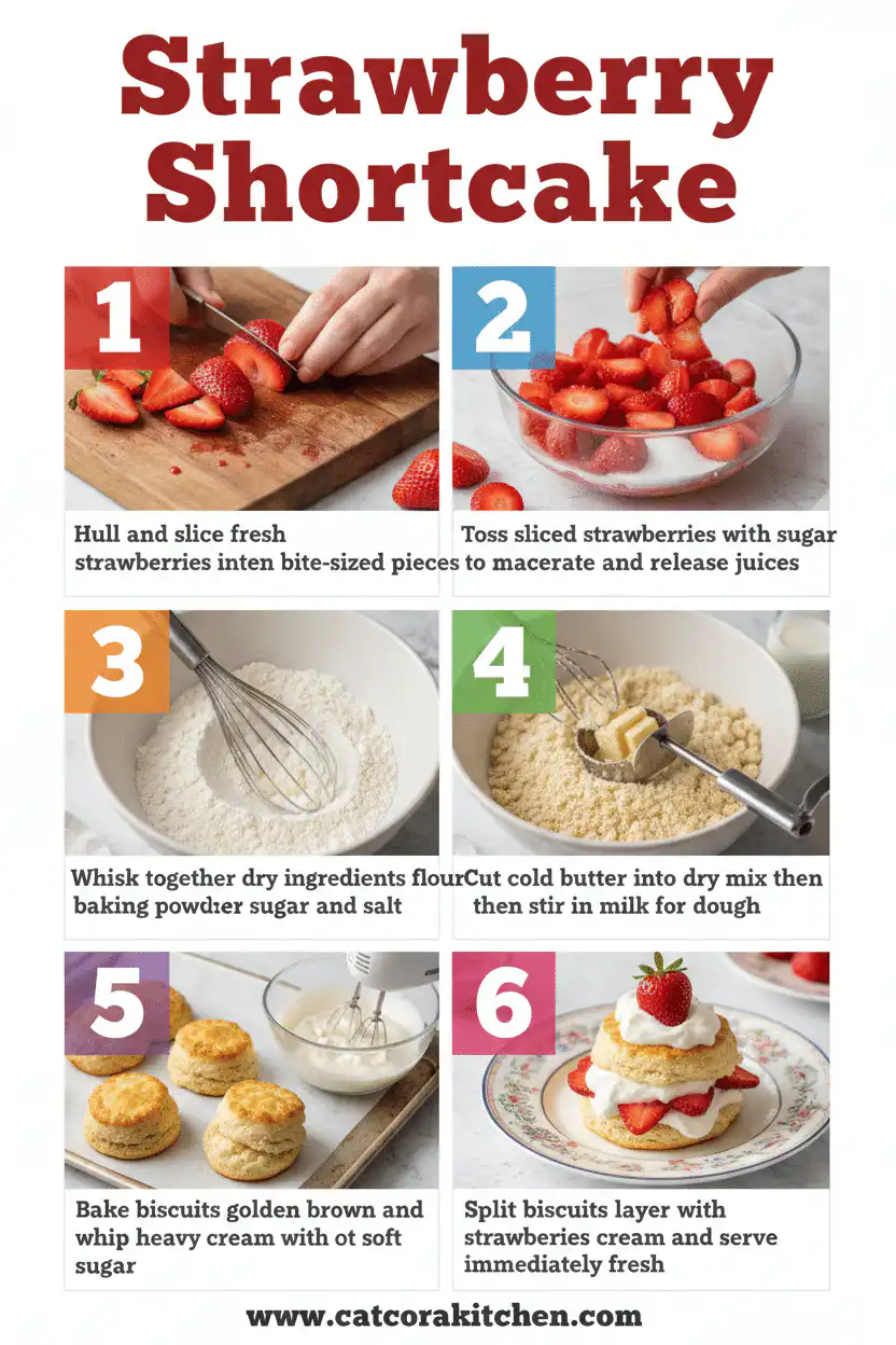 Strawberry shortcake how to make