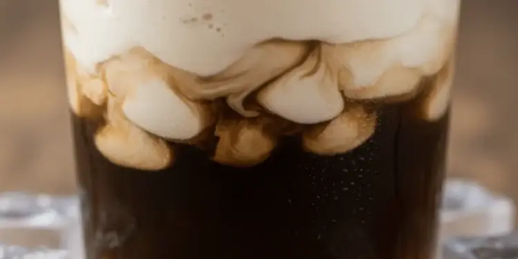 White Russian cocktail