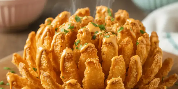 air fryer blooming onion